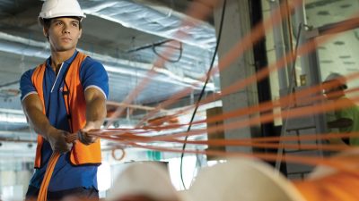 نصب کابل کشی ساخت یافته