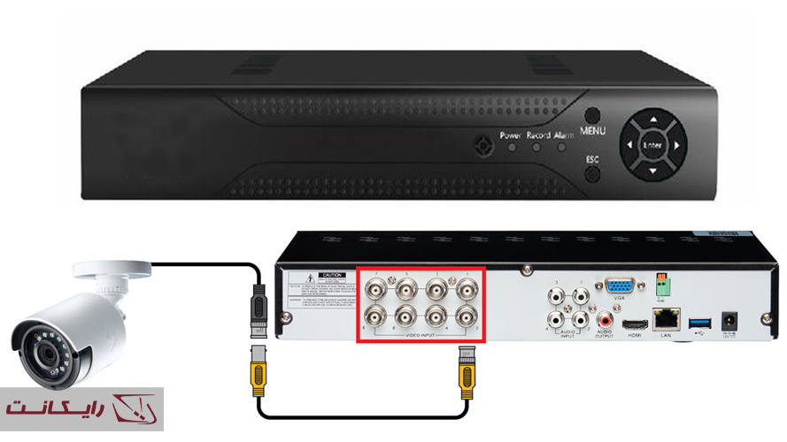 نحوه ضبط dvr