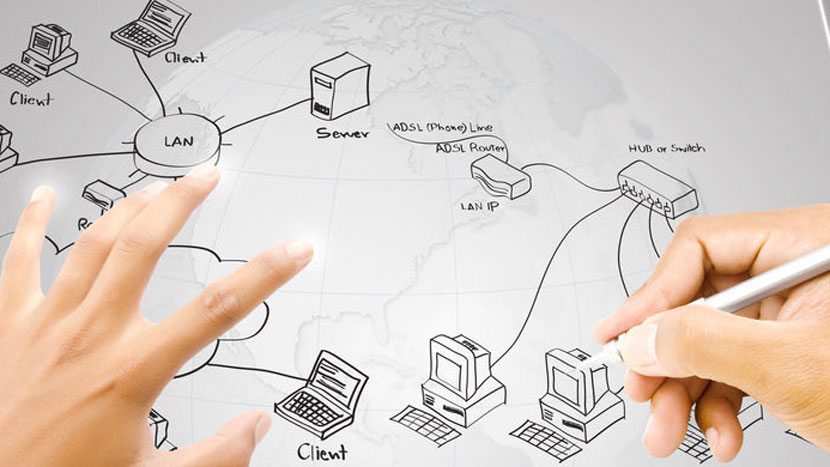 خدمات طراحی نقشه شبکه و پسیو شبکه